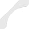 Ekena Millwork 3"W x 18"D x 18"H Standard Legacy Architectural Grade PVC Knee Brace BRCP03X18X18LGY - alternate 2